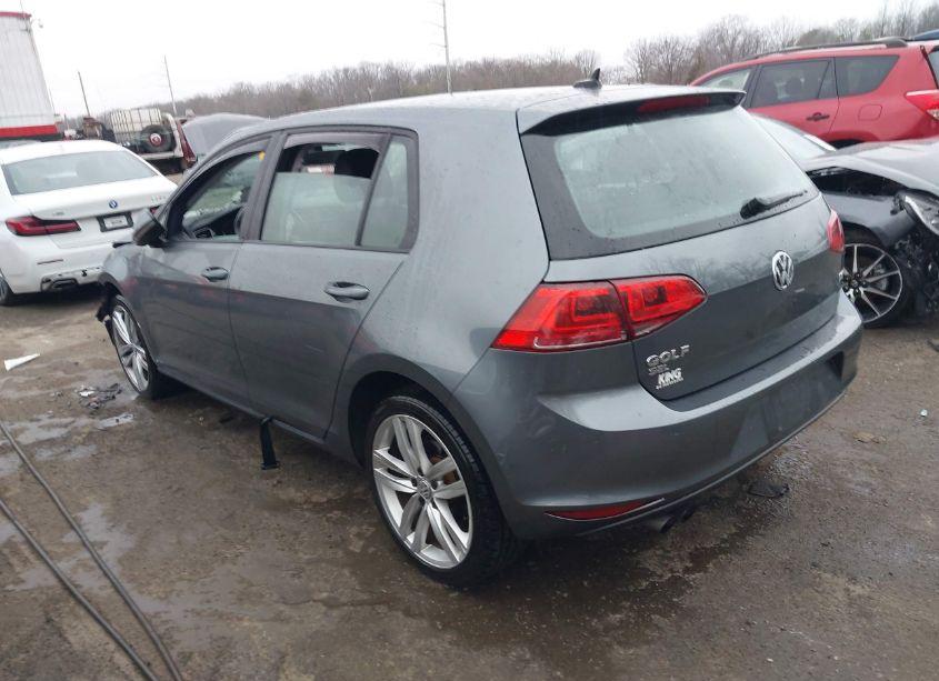 Photo 3 of 2017 Volkswagen Golf TSI S 4-DOOR/TSI SE 4-DOOR/TSI SEL 4-DOOR/TSI WOLFSBURG EDITION 4-DOOR (VIN 3VW217AU2HM039792)