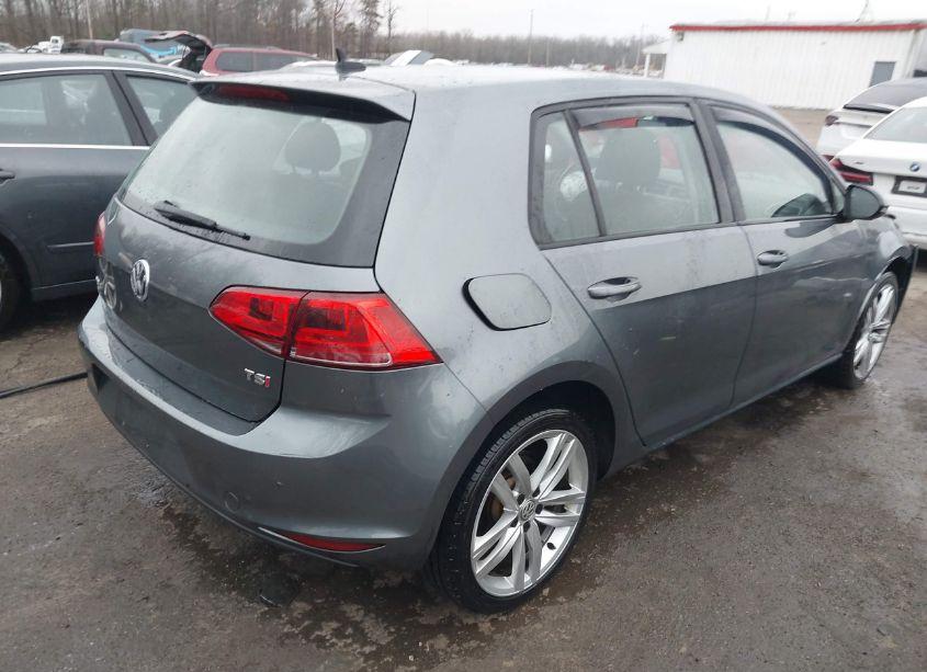 Photo 4 of 2017 Volkswagen Golf TSI S 4-DOOR/TSI SE 4-DOOR/TSI SEL 4-DOOR/TSI WOLFSBURG EDITION 4-DOOR (VIN 3VW217AU2HM039792)