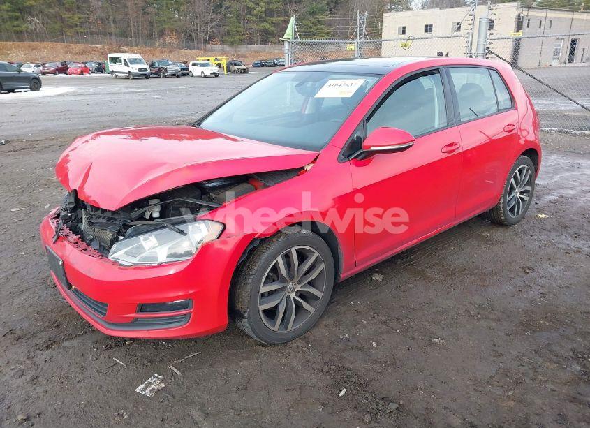 Photo 2 of 2017 Volkswagen Golf TSI S 4-DOOR/TSI SE 4-DOOR/TSI SEL 4-DOOR/TSI WOLFSBURG EDITION 4-DOOR (VIN 3VW217AU2HM040103)
