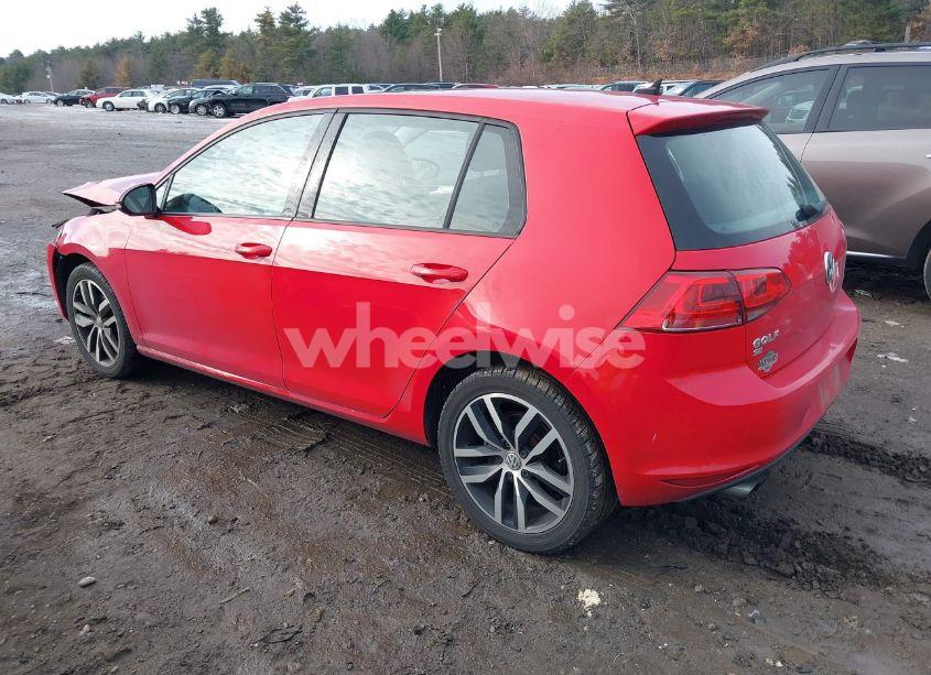 Photo 3 of 2017 Volkswagen Golf TSI S 4-DOOR/TSI SE 4-DOOR/TSI SEL 4-DOOR/TSI WOLFSBURG EDITION 4-DOOR (VIN 3VW217AU2HM040103)