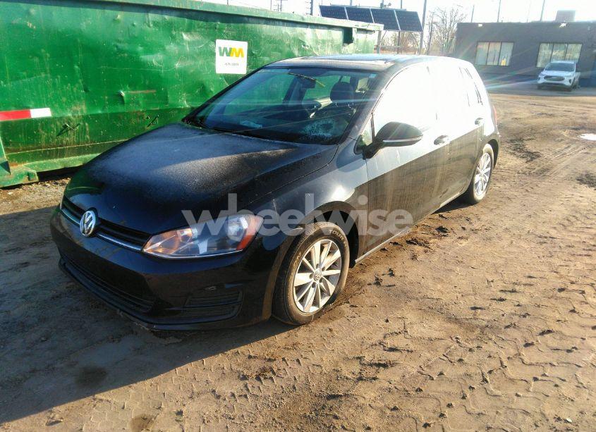 Photo 2 of 2015 Volkswagen Golf TSI S 4-DOOR (VIN 3VW217AU3FM009164)