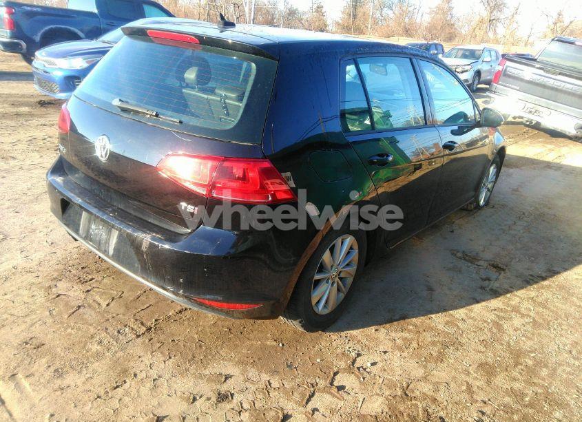 Photo 4 of 2015 Volkswagen Golf TSI S 4-DOOR (VIN 3VW217AU3FM009164)