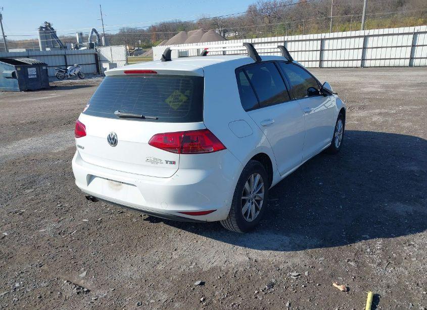 Photo 4 of 2015 Volkswagen Golf TSI S 4-DOOR (VIN 3VW217AU3FM009388)