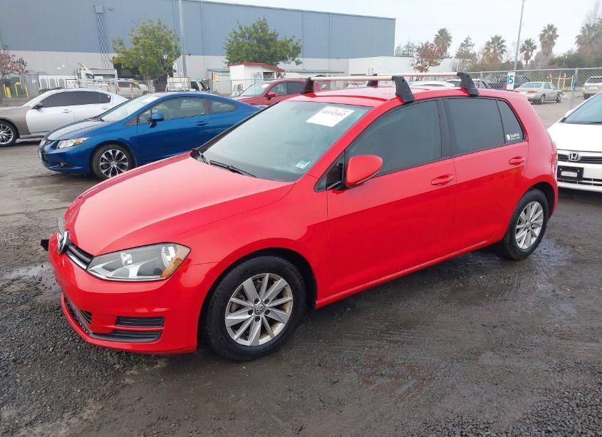 Photo 2 of 2016 Volkswagen Golf TSI S 4-DOOR (VIN 3VW217AU3GM060956)