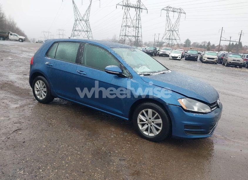 2017 Volkswagen Golf TSI S 4-DOOR/TSI SE 4-DOOR/TSI SEL 4-DOOR/TSI WOLFSBURG EDITION 4-DOOR (VIN 3VW217AU3HM035489) main photo