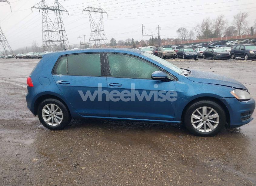 Photo 14 of 2017 Volkswagen Golf TSI S 4-DOOR/TSI SE 4-DOOR/TSI SEL 4-DOOR/TSI WOLFSBURG EDITION 4-DOOR (VIN 3VW217AU3HM035489)