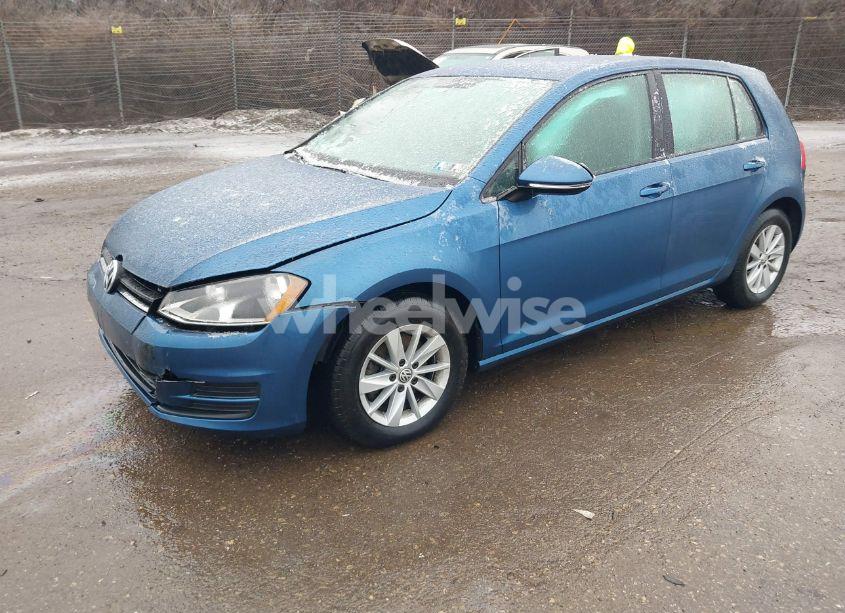 Photo 2 of 2017 Volkswagen Golf TSI S 4-DOOR/TSI SE 4-DOOR/TSI SEL 4-DOOR/TSI WOLFSBURG EDITION 4-DOOR (VIN 3VW217AU3HM035489)
