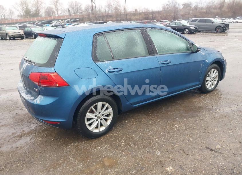 Photo 4 of 2017 Volkswagen Golf TSI S 4-DOOR/TSI SE 4-DOOR/TSI SEL 4-DOOR/TSI WOLFSBURG EDITION 4-DOOR (VIN 3VW217AU3HM035489)