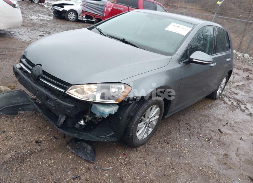 Photo 2 of 2015 Volkswagen Golf TSI S 4-DOOR (VIN 3VW217AU4FM032954)