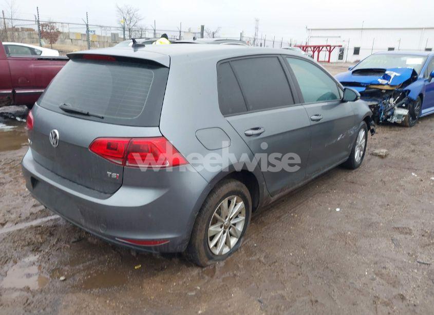 Photo 4 of 2015 Volkswagen Golf TSI S 4-DOOR (VIN 3VW217AU4FM032954)