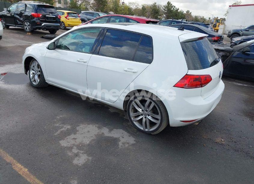 Photo 3 of 2015 Volkswagen Golf TSI SEL 4-DOOR (VIN 3VW217AU5FM027228)