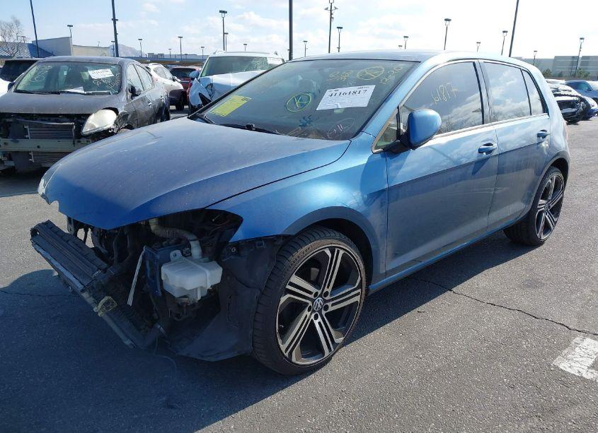 Photo 2 of 2015 Volkswagen Golf TSI S 4-DOOR (VIN 3VW217AU5FM033644)