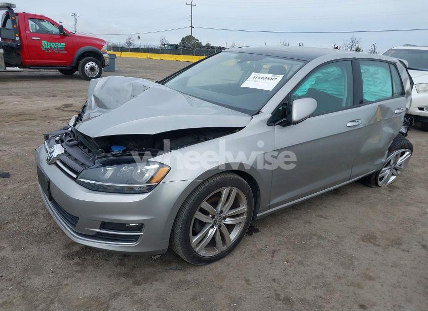 Photo 2 of 2015 Volkswagen Golf TSI SEL 4-DOOR (VIN 3VW217AU5FM102896)
