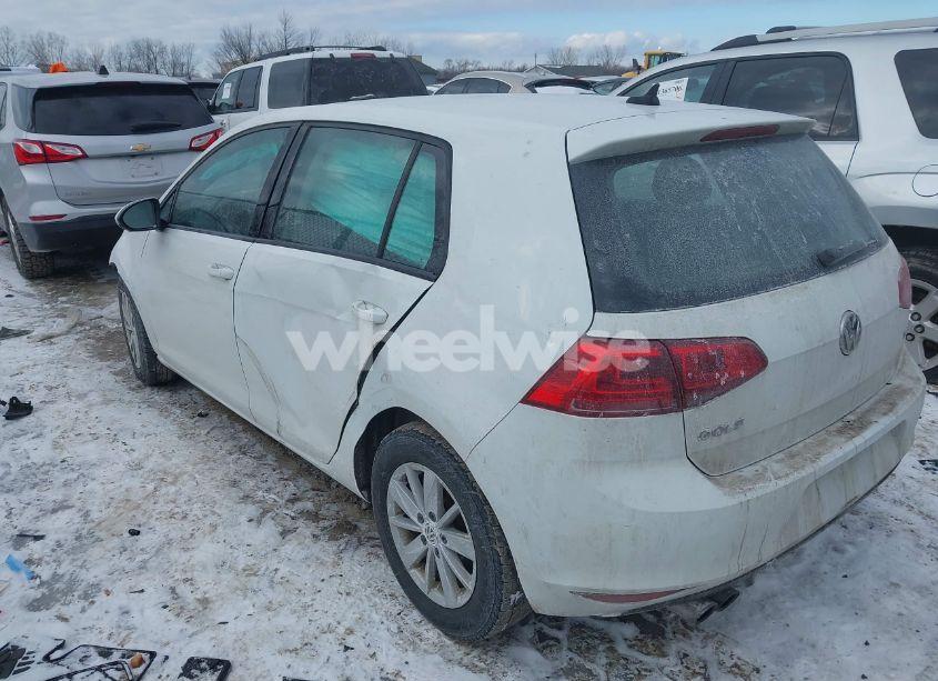 Photo 3 of 2017 Volkswagen Golf TSI S 4-DOOR/TSI SE 4-DOOR/TSI SEL 4-DOOR/TSI WOLFSBURG EDITION 4-DOOR (VIN 3VW217AU5HM025109)