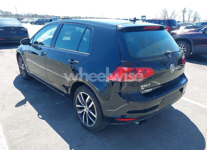 Photo 3 of 2017 Volkswagen Golf TSI S 4-DOOR/TSI SE 4-DOOR/TSI SEL 4-DOOR/TSI WOLFSBURG EDITION 4-DOOR (VIN 3VW217AU5HM060152)