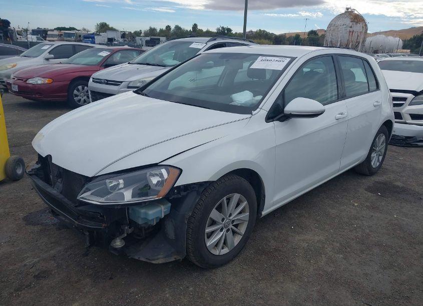 Photo 2 of 2017 Volkswagen Golf TSI S 4-DOOR/TSI SE 4-DOOR/TSI SEL 4-DOOR/TSI WOLFSBURG EDITION 4-DOOR (VIN 3VW217AU6HM019707)