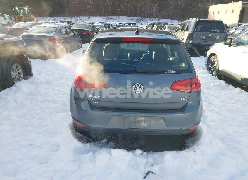 Photo 16 of 2017 Volkswagen Golf TSI S 4-DOOR/TSI SE 4-DOOR/TSI SEL 4-DOOR/TSI WOLFSBURG EDITION 4-DOOR (VIN 3VW217AU6HM044686)