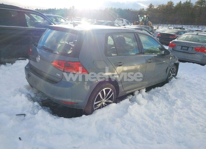 Photo 4 of 2017 Volkswagen Golf TSI S 4-DOOR/TSI SE 4-DOOR/TSI SEL 4-DOOR/TSI WOLFSBURG EDITION 4-DOOR (VIN 3VW217AU6HM044686)