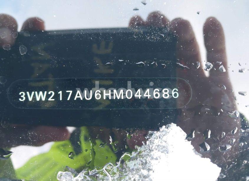 Photo 9 of 2017 Volkswagen Golf TSI S 4-DOOR/TSI SE 4-DOOR/TSI SEL 4-DOOR/TSI WOLFSBURG EDITION 4-DOOR (VIN 3VW217AU6HM044686)