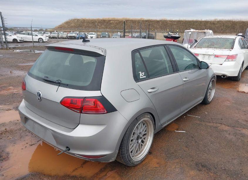 Photo 4 of 2015 Volkswagen Golf TSI S 4-DOOR (VIN 3VW217AU7FM087186)