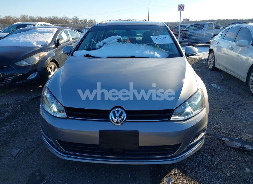 Photo 12 of 2017 Volkswagen Golf TSI S 4-DOOR/TSI SE 4-DOOR/TSI SEL 4-DOOR/TSI WOLFSBURG EDITION 4-DOOR (VIN 3VW217AU7HM017299)