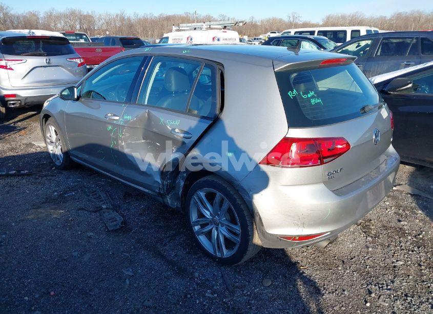 Photo 3 of 2017 Volkswagen Golf TSI S 4-DOOR/TSI SE 4-DOOR/TSI SEL 4-DOOR/TSI WOLFSBURG EDITION 4-DOOR (VIN 3VW217AU7HM017299)
