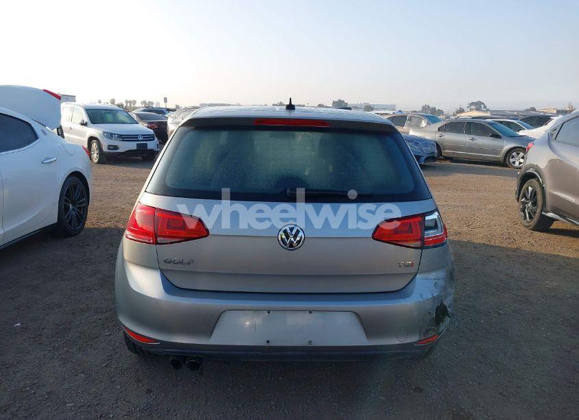 Photo 16 of 2017 Volkswagen Golf TSI S 4-DOOR/TSI SE 4-DOOR/TSI SEL 4-DOOR/TSI WOLFSBURG EDITION 4-DOOR (VIN 3VW217AU7HM020297)