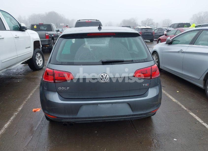 Photo 16 of 2017 Volkswagen Golf TSI S 4-DOOR/TSI SE 4-DOOR/TSI SEL 4-DOOR/TSI WOLFSBURG EDITION 4-DOOR (VIN 3VW217AU7HM028688)