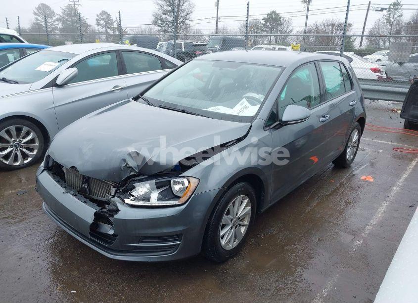 Photo 2 of 2017 Volkswagen Golf TSI S 4-DOOR/TSI SE 4-DOOR/TSI SEL 4-DOOR/TSI WOLFSBURG EDITION 4-DOOR (VIN 3VW217AU7HM028688)