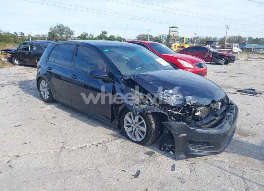 2017 Volkswagen Golf TSI S 4-DOOR/TSI SE 4-DOOR/TSI SEL 4-DOOR/TSI WOLFSBURG EDITION 4-DOOR (VIN 3VW217AU8HM016453) main photo