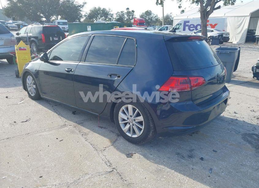Photo 3 of 2017 Volkswagen Golf TSI S 4-DOOR/TSI SE 4-DOOR/TSI SEL 4-DOOR/TSI WOLFSBURG EDITION 4-DOOR (VIN 3VW217AU8HM016453)