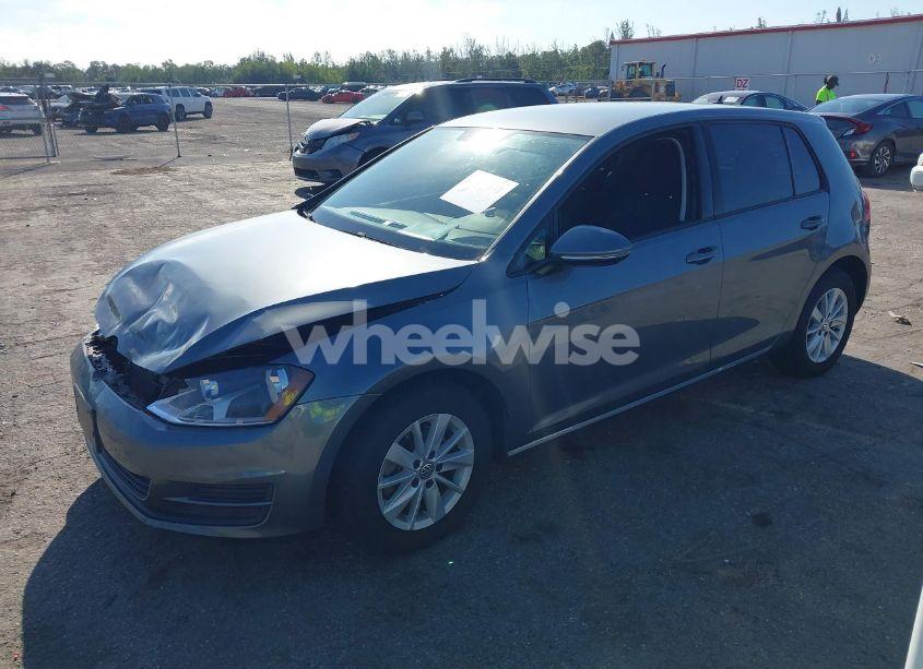 Photo 2 of 2017 Volkswagen Golf TSI S 4-DOOR/TSI SE 4-DOOR/TSI SEL 4-DOOR/TSI WOLFSBURG EDITION 4-DOOR (VIN 3VW217AU8HM022804)