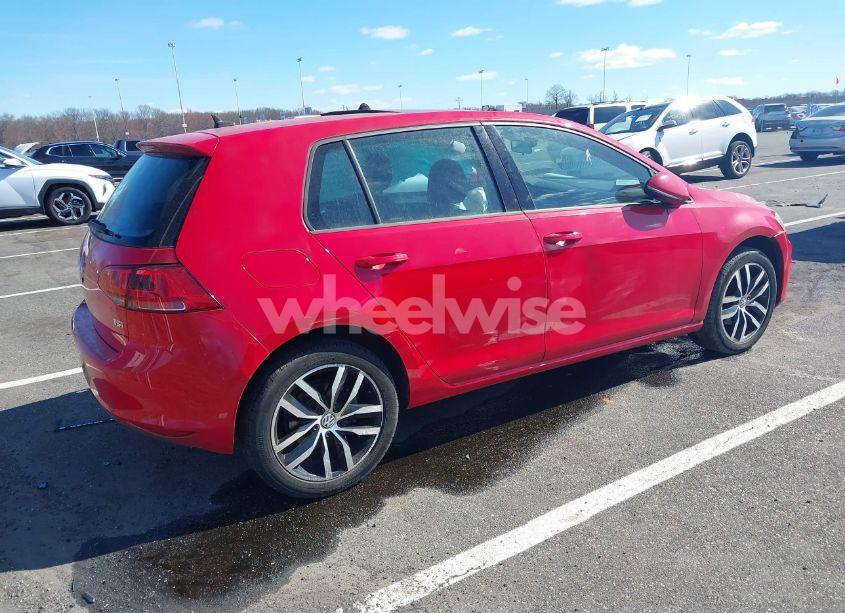 Photo 4 of 2017 Volkswagen Golf TSI S 4-DOOR/TSI SE 4-DOOR/TSI SEL 4-DOOR/TSI WOLFSBURG EDITION 4-DOOR (VIN 3VW217AU8HM035200)