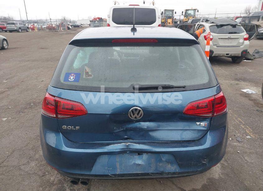 Photo 16 of 2017 Volkswagen Golf TSI S 4-DOOR/TSI SE 4-DOOR/TSI SEL 4-DOOR/TSI WOLFSBURG EDITION 4-DOOR (VIN 3VW217AU8HM054040)