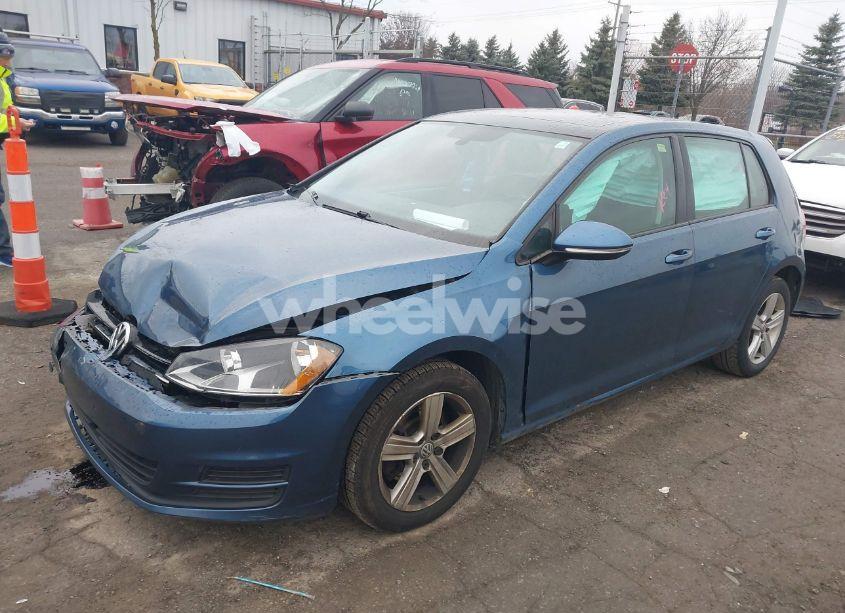 Photo 2 of 2017 Volkswagen Golf TSI S 4-DOOR/TSI SE 4-DOOR/TSI SEL 4-DOOR/TSI WOLFSBURG EDITION 4-DOOR (VIN 3VW217AU8HM054040)