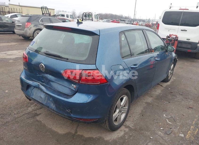 Photo 4 of 2017 Volkswagen Golf TSI S 4-DOOR/TSI SE 4-DOOR/TSI SEL 4-DOOR/TSI WOLFSBURG EDITION 4-DOOR (VIN 3VW217AU8HM054040)