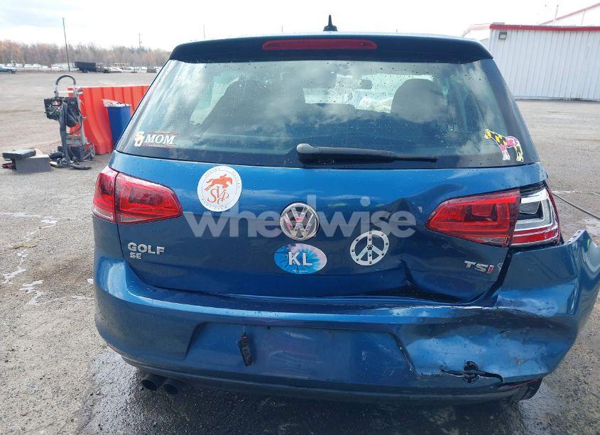 Photo 16 of 2017 Volkswagen Golf TSI S 4-DOOR/TSI SE 4-DOOR/TSI SEL 4-DOOR/TSI WOLFSBURG EDITION 4-DOOR (VIN 3VW217AU9HM037828)