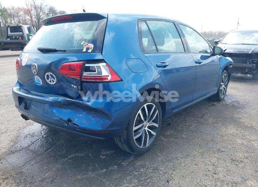 Photo 4 of 2017 Volkswagen Golf TSI S 4-DOOR/TSI SE 4-DOOR/TSI SEL 4-DOOR/TSI WOLFSBURG EDITION 4-DOOR (VIN 3VW217AU9HM037828)