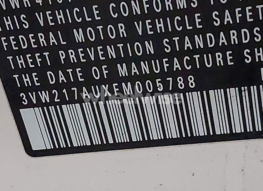 Photo 9 of 2015 Volkswagen Golf TSI SE 4-DOOR (VIN 3VW217AUXFM005788)