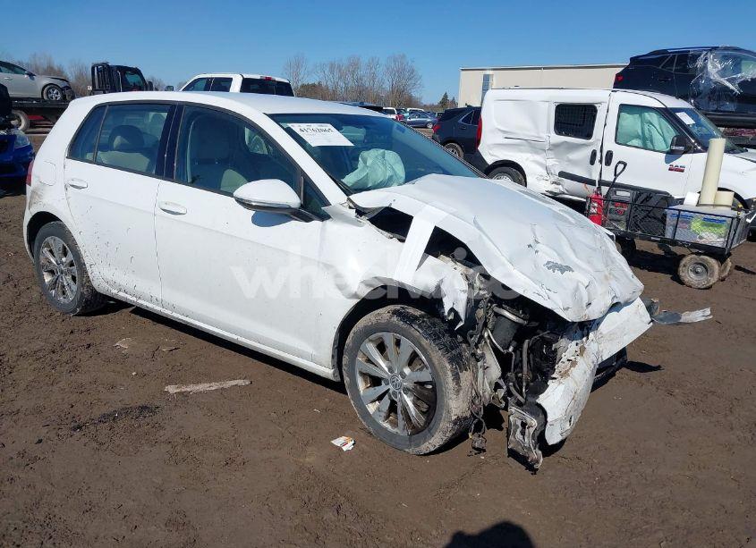 2015 Volkswagen Golf TDI S 4-DOOR (VIN 3VW2A7AU0FM053543) main photo