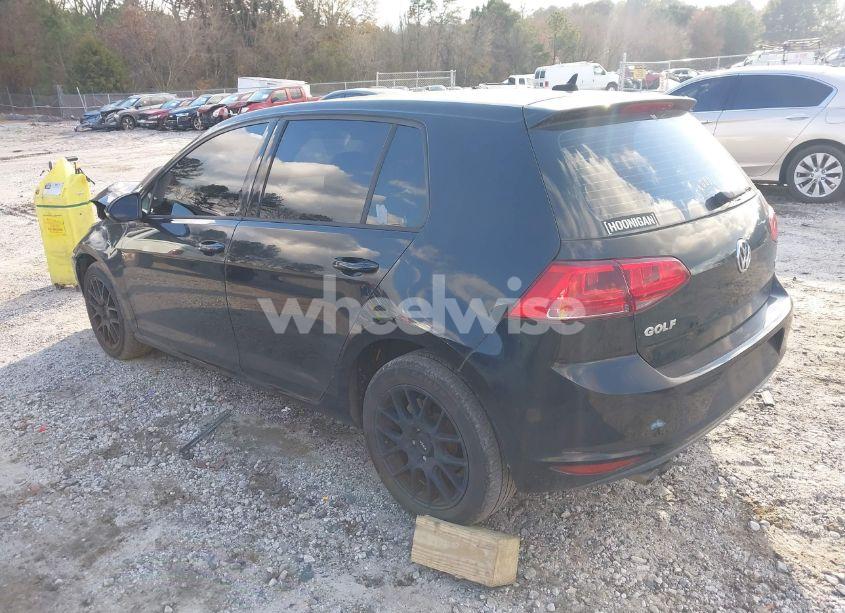Photo 3 of 2015 Volkswagen Golf TDI S 4-DOOR (VIN 3VW2A7AU1FM026545)