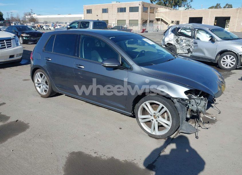 2015 Volkswagen Golf TDI SEL 4-DOOR (VIN 3VW2A7AU9FM025241) main photo