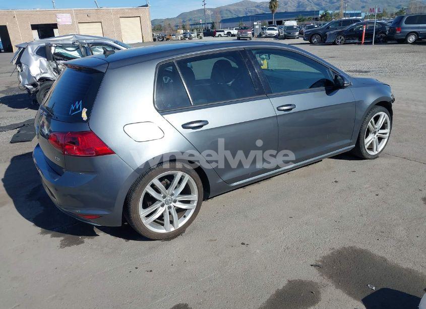 Photo 4 of 2015 Volkswagen Golf TDI SEL 4-DOOR (VIN 3VW2A7AU9FM025241)