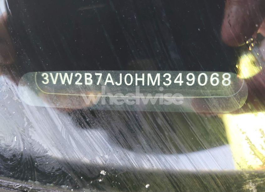 Photo 9 of 2017 Volkswagen Jetta 1.4T S (VIN 3VW2B7AJ0HM349068)