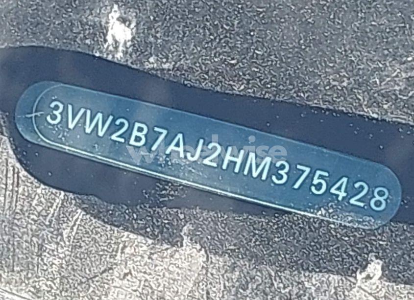 Photo 9 of 2017 Volkswagen Jetta 1.4T S (VIN 3VW2B7AJ2HM375428)