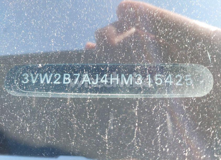 Photo 9 of 2017 Volkswagen Jetta 1.4T S (VIN 3VW2B7AJ4HM315425)