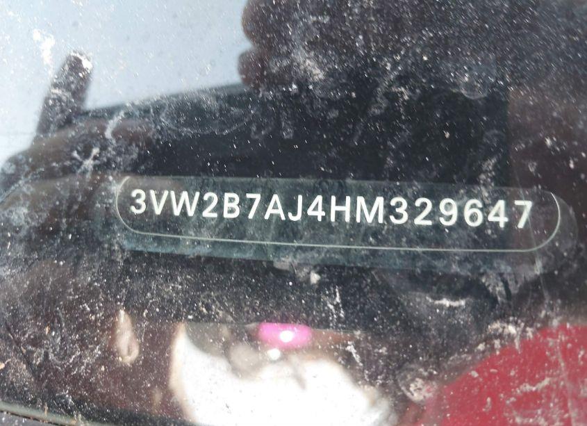 Photo 9 of 2017 Volkswagen Jetta 1.4T S (VIN 3VW2B7AJ4HM329647)