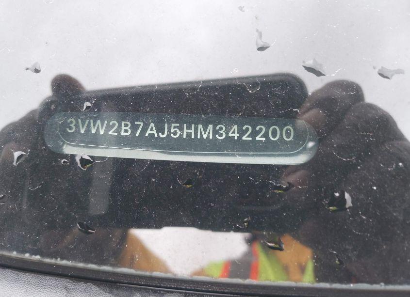 Photo 9 of 2017 Volkswagen Jetta 1.4T S (VIN 3VW2B7AJ5HM342200)