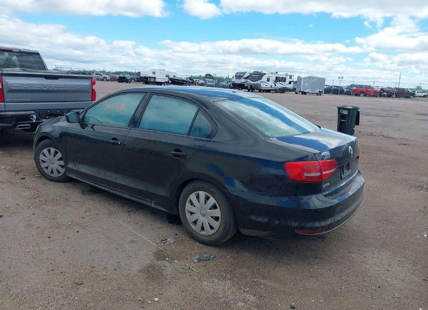 Photo 3 of 2015 Volkswagen Jetta 2.0L S (VIN 3VW2K7AJ1FM293509)