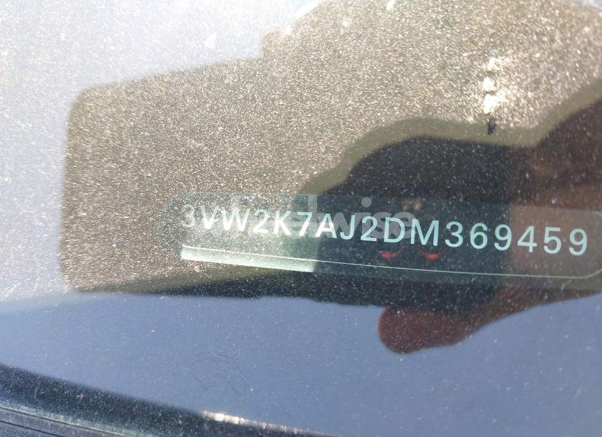 Photo 9 of 2013 Volkswagen Jetta 2.0L S (VIN 3VW2K7AJ2DM369459)